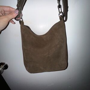 MEL SHOULDER BAG | TRUFFLE SUEDE TRUFFLE SUEDE